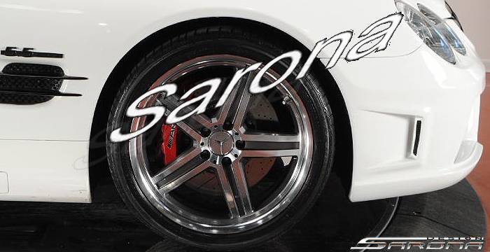 Custom Mercedes SL  Convertible Front Bumper (2003 - 2008) - $680.00 (Part #MB-049-FB)